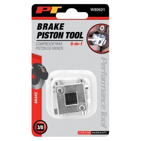 Performance Tool 3/8 In Dr. Disc Brake Piston Tool, W80621 W80621